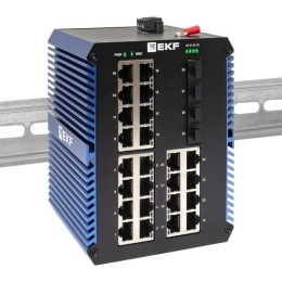 Коммутатор неуправляемый промышленный U-4GX/SFP-24GTP 4 порта 1000Base-X SFP 24 порта 10/100/1000Bas