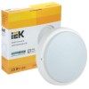 Светильник светодиодный ДПО 4004 18Вт 4000К IP54 круг бел. IEK LDPO0-4004-18-4000-K01