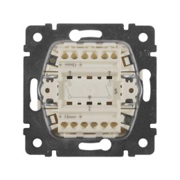 Выключатель 2-кл. СП Valena 10А IP31 250В механизм сл. кость Leg 774305