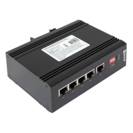 Коммутатор неуправляемый промышленный U-5GT 5 портов 10/100/1000Base-T(X) RJ45 монтаж на DIN-рейку T