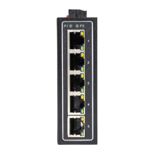Коммутатор неуправляемый промышленный U-5T 5 портов 10/100Base-T(X) RJ45 монтаж на DIN-рейку TSX EKF