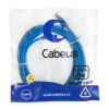 Патч-корд U/UTP кат.5E PC-UTP-RJ45-Cat.5e-5m-BL-LSZH 2xRJ45/8p8c неэкранир. LSZH 5м син. Cabeus 9533