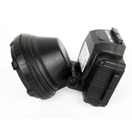 Фонарь аккумуляторный налобный LED5364 LED 2 режима 220В пластик. черн. (бокс) Ultraflash 11258