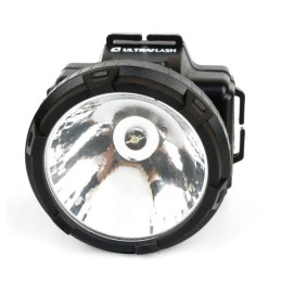 Фонарь аккумуляторный налобный LED5364 LED 2 режима 220В пластик. черн. (бокс) Ultraflash 11258