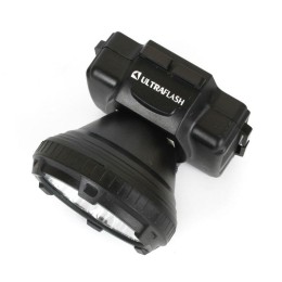 Фонарь аккумуляторный налобный LED5364 LED 2 режима 220В пластик. черн. (бокс) Ultraflash 11258