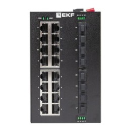 Коммутатор неуправляемый промышленный U-8GX/SFP-16GT 8 портов 1000Base-X SFP 16 портов 10/100/1000Ba