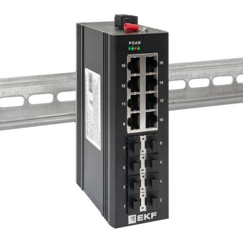 Коммутатор неуправляемый промышленный U-8GX/SFP-8GT 8 портов 1000Base-X SFP 8 портов 10/100/1000Base