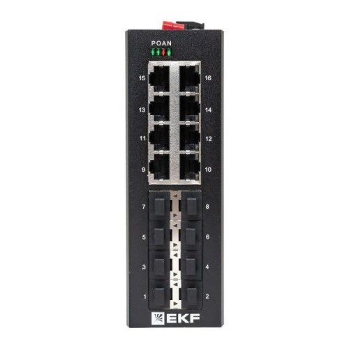Коммутатор неуправляемый промышленный U-8GX/SFP-8GT 8 портов 1000Base-X SFP 8 портов 10/100/1000Base
