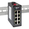 Коммутатор неуправляемый промышленный U-8T 8 портов 10/100Base-T(X) RJ45 монтаж на DIN-рейку TSX EKF