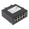 Коммутатор неуправляемый промышленный U-8T 8 портов 10/100Base-T(X) RJ45 монтаж на DIN-рейку TSX EKF