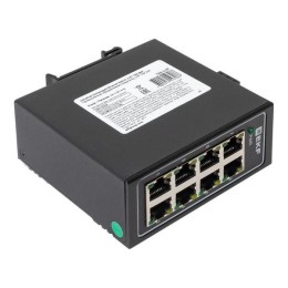 Коммутатор неуправляемый промышленный U-8T 8 портов 10/100Base-T(X) RJ45 монтаж на DIN-рейку TSX EKF