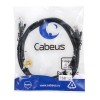 Патч-корд U/UTP кат.5E PC-UTP-RJ45-Cat.5e-2m-BK 2xRJ45/8p8c неэкранир. PVC 2м черн. Cabeus 7681c