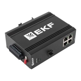 Коммутатор управляемый промышленный уровня L2 ML2-1GX/SFP-4GTP 1 порт 1000Base-X SFP 4 порта 10/100/