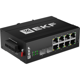 Коммутатор управляемый промышленный уровня L2 ML2-2GX/SFP-8GTP 2 порта 1000Base-X SFP 8 портов 10/10