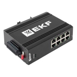 Коммутатор управляемый промышленный уровня L2 ML2-8GT 8 портов 10/100/1000Base-T(X) RJ45 монтаж на D