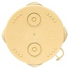 Коробка распаячная КМР-040-039 с крышкой 85х40 4 мембранных ввода IP54 свет. дерево PROxima EKF plc-
