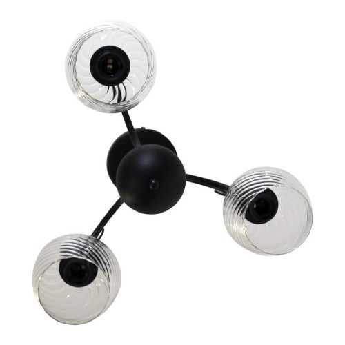 Светильник "Берта" 131 (плафон 8270) НСБ 01-3х60-158 Е27 ИУ черн. муар Элетех 1005404646