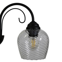 Светильник "Берта" 131 (плафон 8270) НСБ 01-3х60-158 Е27 ИУ черн. муар Элетех 1005404646