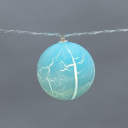 Гирлянда светодиодная "Карамельки" 1.5м 10LED прозрачный ПВХ питание USB тепл. бел. Neon-Night 304-0