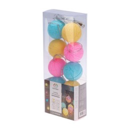 Гирлянда светодиодная "Карамельки" 1.5м 10LED прозрачный ПВХ питание USB тепл. бел. Neon-Night 304-0