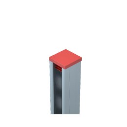 Заглушка для страт-профиля 41х41 ZU41-41 RAL3020 красн. КМ LO9901