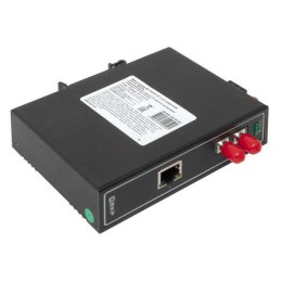 Медиаконвертер 10/100/1000Base-TX в 1000Base-X разъем ST двойн. одномодовое оптоволокно 1310нм TSX E