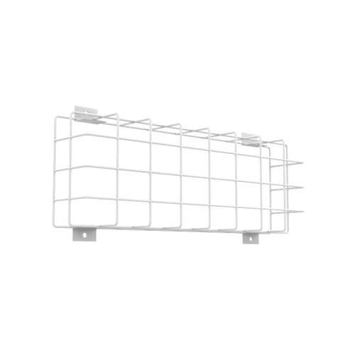 Решетка защитная для аварийного светильника IP65 390х134мм белая с набором креплений VARTON V4-R0-00