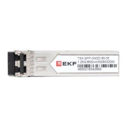 Модуль SFP 1.25Гб двойн. многомодовое оптоволокно 850нм дальность 500м TSX EKF TSX-SFP-GM2D-85-05