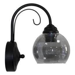 Светильник "Берта" 511 (плафон 06333) НББ 01-60-156 Е27 ИУ черн. муар Элетех 1005404648