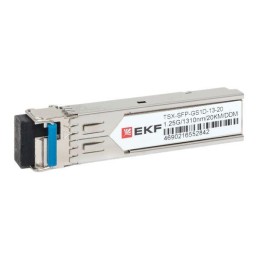 Модуль SFP 1.25Гб одинарное одномодовое оптоволокно передача 1310нм дальность 20км TSX EKF TSX-SFP-G