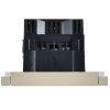 Розетка FORTE&PIANO FP447 16А USB A+C 18Вт с заземл. защ. шторки винт. крепл. ваниль IEK FP-R14-16-U