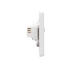 Подсветка ROUND MIELE СП настен. для ног перламутр Kranz KR-78-0727-1