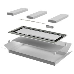 Дверь стеклянная для шкафа LINEA E 47U 600мм сер. ITK LE35-47U 600мм 6X-DR