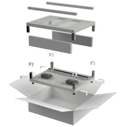 Комплект основание и крыша 600х1000мм для шкафа 18-47U сер. LINEA E ITK LE35-XXX61-X