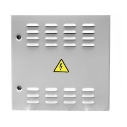 Шкаф уличный всепогодный настенный укомплект. Т1-IP54 ШТВ-НН-12.6.5-4ААА-Т1 12U 600х500мм нерж. стал