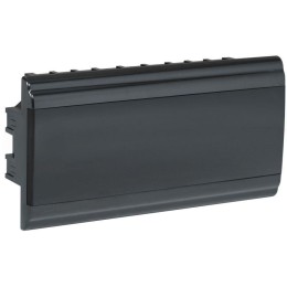 Корпус модульный встраиваемый ЩРВ-П-18 PRIME IP41 пластик. черн. IEK MKP13-V-01-18-41-K02