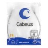 Патч-корд U/UTP кат.6 PC-UTP-RJ45-Cat.6-0.5m 2xRJ45/8p8c неэкранир. PVC 0.5м сер. Cabeus 7266c