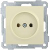Розетка 1-м СП Bolero РС10-1-0-Б 10А IP20 без заземл. механизм крем. IEK ERB10-K33-10
