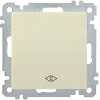 Выключатель перекрестный 1-кл. СП Bolero ВС10-1-3-Б 10А IP20 механизм крем. IEK EVB13-K33-10