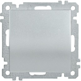Выключатель 1-кл. СП Bolero ВС10-1-0-Б 10А IP20 механизм серебр. IEK EVB10-K23-10