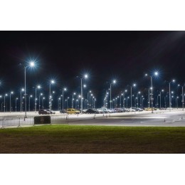 Светильник светодиодный ДКУ 1002-50Д 5000К IP65 уличный консольный сер. IEK LDKU0-1002-050-5000-K03