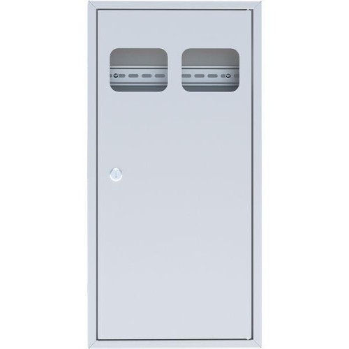 Щит ЯУР на 2 счетчика с двумя DIN-рейками (600х300х150) Basic EKF uerm-din-600-2