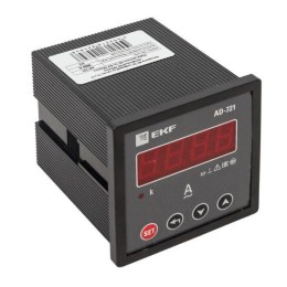 Амперметр цифровой AD-721 1ф на панель 72х72 EKF ad-721