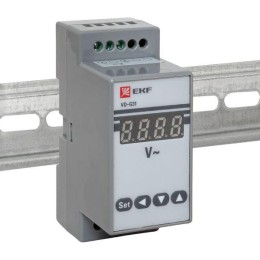 Вольтметр цифровой VD-G31 на DIN-рейку однофазный EKF vd-g31