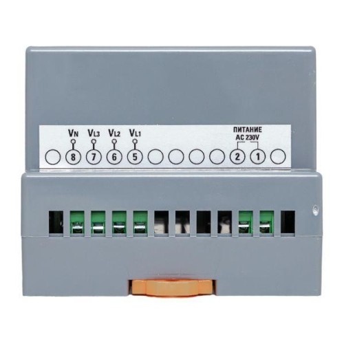 Вольтметр цифровой VD-G33 на DIN-рейку трехфазный EKF vd-g33
