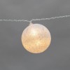 Гирлянда светодиодная "Тайские фонарики "Вельвет" 3.5м 20 LED прозрачный ПВХ питание USB тепл. бел.