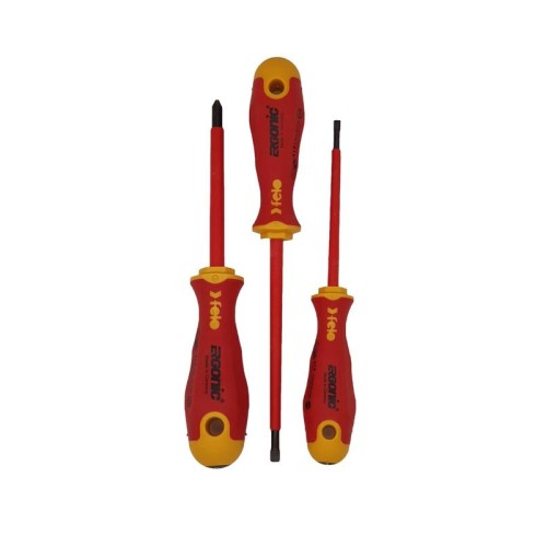 Набор диэлектрических отверток Ergonic (в наборе 3шт) Felo 41393194