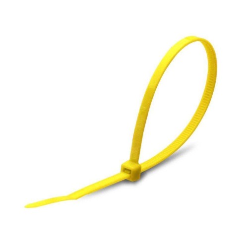 Хомут нейлоновый КСС 5х400 желт. (уп.100шт) Fortisflex 90329