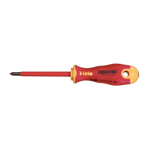Отвертка диэлектрическая Ergonic крестовая PZ 3х150 Felo 41530490