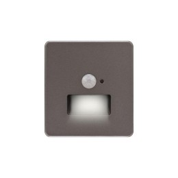Подсветка ROUND MIELE СП настен. для ног титан Kranz KR-78-0727-2